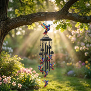 Vintage Metal Memorial Wind Chimes for Garden