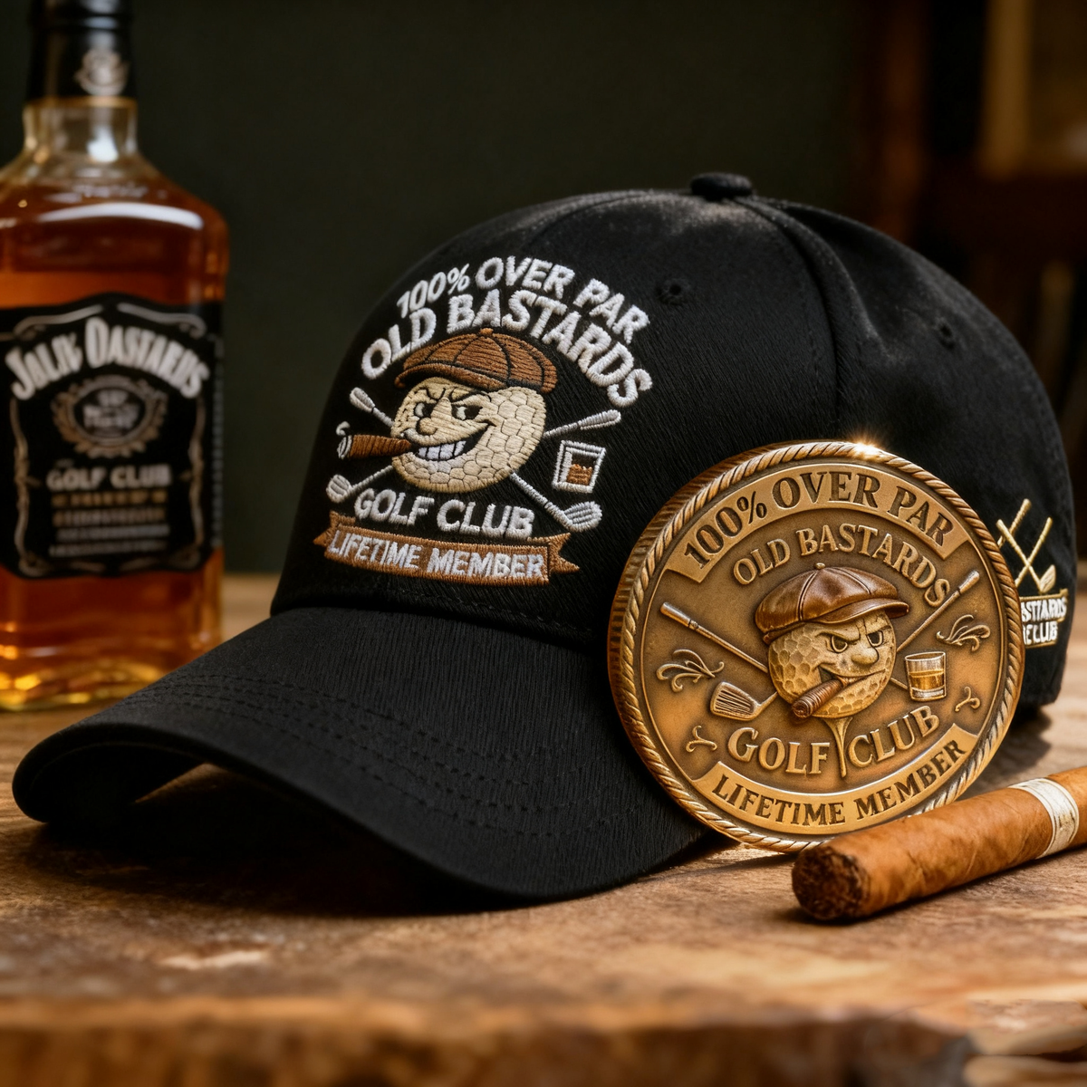 “OLD BASTARDS GOLF CLUB”  — 100% Over Par, Lifetime Member Edition