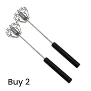 Stainless Steel Semi-Automatic Hand Egg Beater