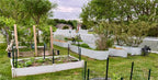 18" Tall 12x3 ft Galvanized Steel Raised Garden Bed