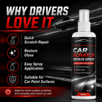 🚗 Universal Car Scratch Repair Spray – Erases light scratches, swirl marks & scuffs fast. 🛡️💨