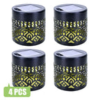 1 Pack Mandala Solar Wall Lights, IP65 Waterproof Outdoor Decorative Lights for Garden, Fence, Patio, Holiday Decoration