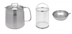 304 Stainless Steel, Large Capacity, Versatile Oil Filter Vessel（ Free shipping ）