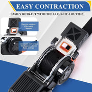 🔥 LAST DAY 50% OFF! 🔧 Dual-End Retractable Ratchet Straps 🛻