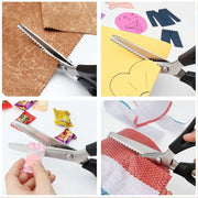 ✂️不锈钢锯齿剪刀 - DIY手工的完美选择