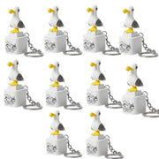 Seagull "MINE!" Sound Button Keychain