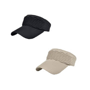 🌓Last Day 49% OFF-2-Pack Women's High Ponytail Sun Visor Hats