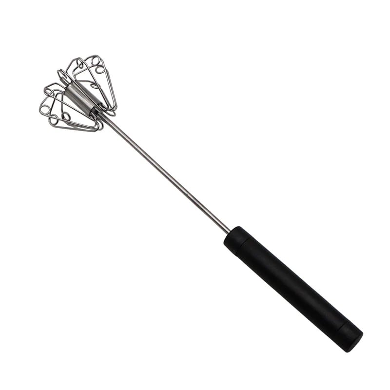 Stainless Steel Semi-Automatic Hand Egg Beater