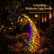 💥 最后一天五折优惠✨——🧙‍♀️✨ 万圣节女巫坩埚灯 – 魔法之夜的幽灵园林灯饰 🎃🕯️