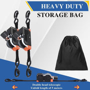 🔧 Dual-End Retractable Ratchet Straps 🛻