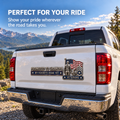 Veteran Grandpa 3D Patriotic Car Emblem – “Promoted to Grandpa, My Favorite Rank Yet”