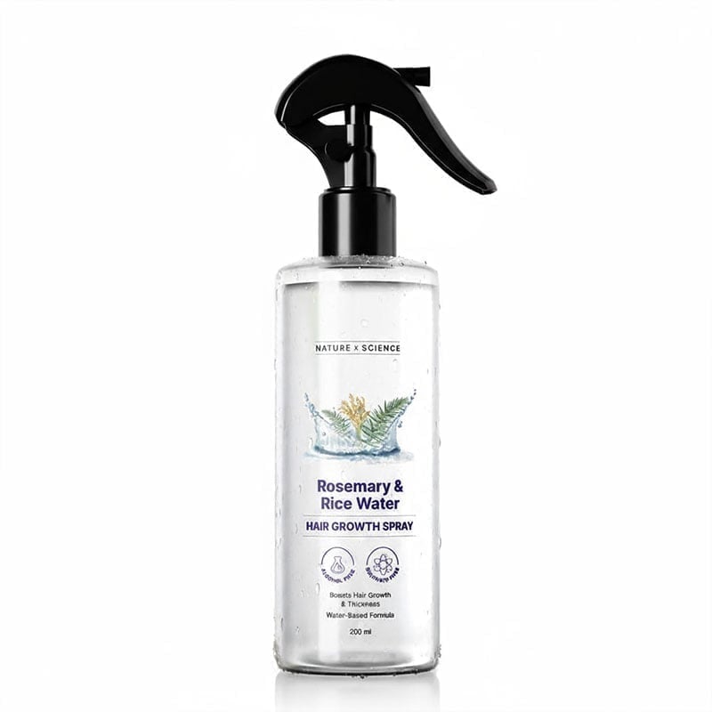 Rosemary & Rice Water Hair Growth Spray