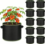 🍃Heavy-Duty Breathable Grow Bags