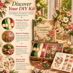 🔥2026 Hot Sale - Hummingbird & Wildflower Beaded DIY Ornament Kit💚