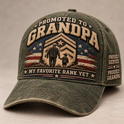 🇺🇸 Forever Our Hero – Veteran & Grandpa Tribute Cap | 2 Meaningful Designs