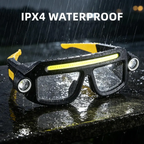 🔦 Rechargeable LED Headlamp Glasses – Hands-Free Lighting, Wave On/Off