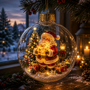 🔥Limited time 70% OFF -✨🎄 Glowing Christmas Story Ornament – Light-Up Mini Holiday Scene