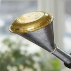 2-Gallon Oval Watering Can With Brass Rose