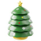 🔥HOT SALE-🎄5-Layer Christmas Tree Serving Tray – Stackable Snack & Dip Bowls, Festive Holiday Table Decor & Christmas Gift 🎁