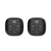 Crystal-Series Wireless Mini Headphones with LED Display