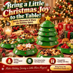 🔥HOT SALE-🎄5-Layer Christmas Tree Serving Tray – Stackable Snack & Dip Bowls, Festive Holiday Table Decor & Christmas Gift 🎁