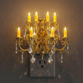 Night Lights Plug into Wall, Chandelier Night Light Dusk to Dawn