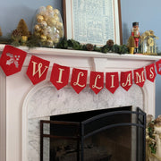 Personalized Holiday Felt Garland