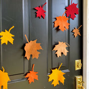 Fall Felt Leaves