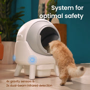 [Elspet 日间促销] Els Pet Orbitie 自动清理猫砂盆“爱意长存”套装