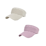 🌓Last Day 49% OFF-2-Pack Women's High Ponytail Sun Visor Hats