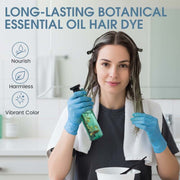 Long-Lasting Botanical Essential Oil Hair Dye