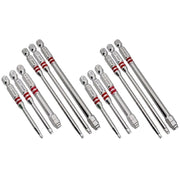 Pagoda‑Shaped Magnetic Hex Screwdriver Bits Set