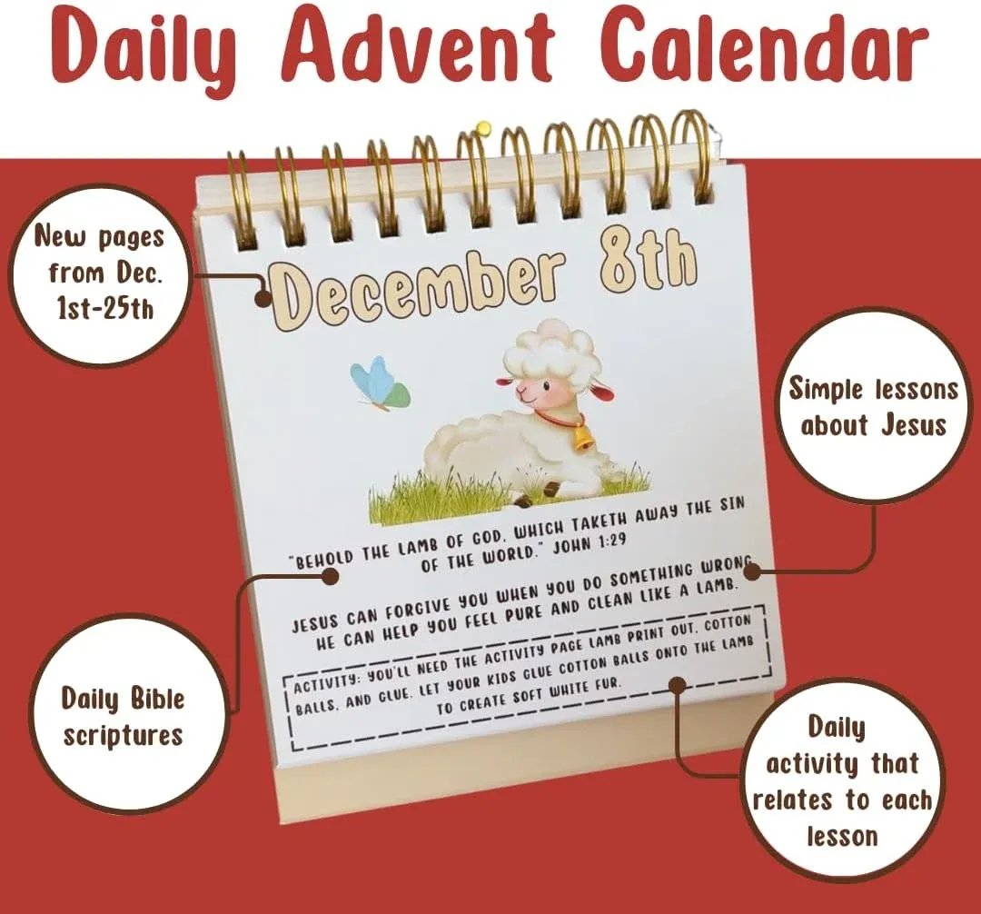 🔥HOT SALE 49% OFF - ✝️Searching for Jesus Advent Set | A Faith-Filled Christmas Countdown🎁