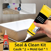 ✨Buy 2 Get 1 Free✨Multifunctional Waterproof White Caulk with Scraper