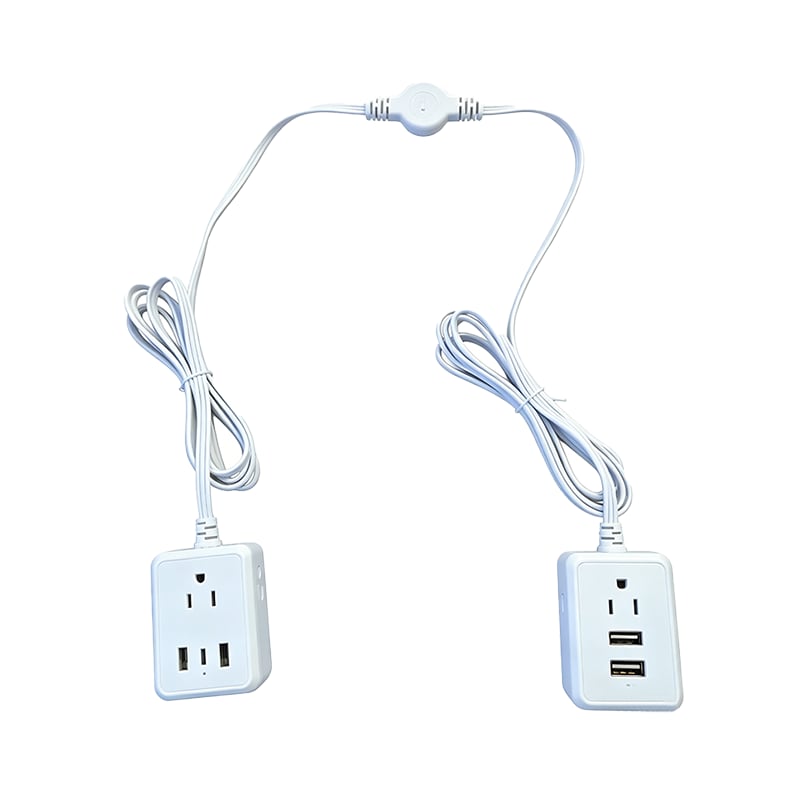 6-in-1 Twin Extension Power Strip