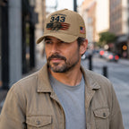 🧢Never Forget 343 Memorial Cap 🎁 Buy the Cap Get the Matching Tribute Coin FREE