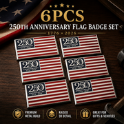 🔥★250th Anniversary Metal Flag Emblem★