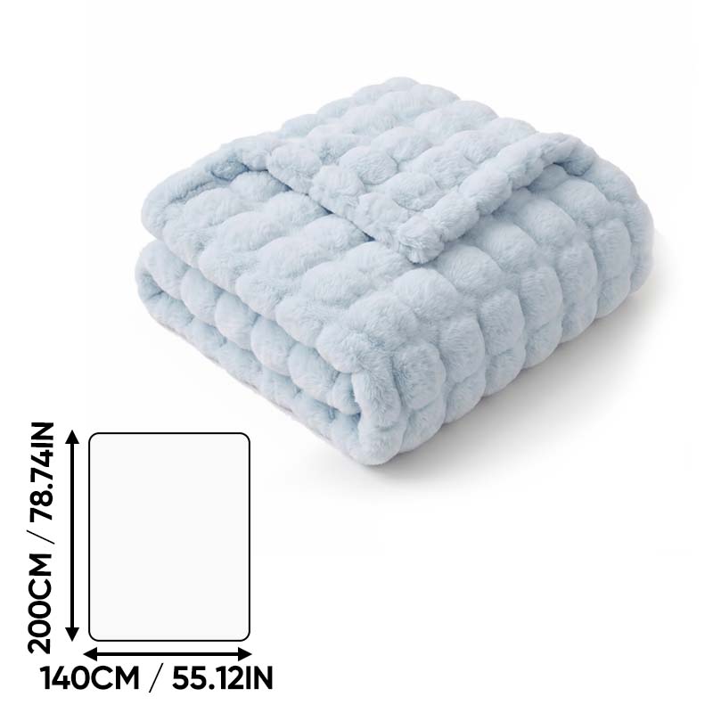 ❤Bubble Fleece Blanket