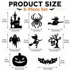 🎃 万圣节LED剪影墙贴灯——轻松打造恐怖光效！👻✨