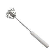 Stainless Steel Semi-Automatic Hand Egg Beater