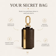 👜 2-in-1 Transformable Charm Tote Bag – Compact Keychain to Spacious Everyday Bag