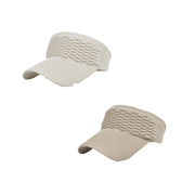 🌓Last Day 49% OFF-2-Pack Women's High Ponytail Sun Visor Hats