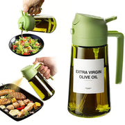 🎁HOT SALE💕2 in 1 Glass Oil Sprayer & Dispenser🔥