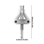 Professional Dual-Head GCR15 Carbon Steel Universal Broken Pipe Extractor