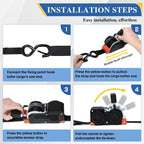 🔥 LAST DAY 50% OFF! 🔧 Dual-End Retractable Ratchet Straps 🛻