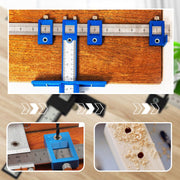 Adjustable Cabinet Hardware Jig for Woodworking