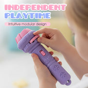 📢 LIMITED TIME 60% OFF! ⏰ Early Education Projector Torch for Kids 🔦 Click, Project & Learn – A Pocket-Sized Nighttime Adventure ✨
