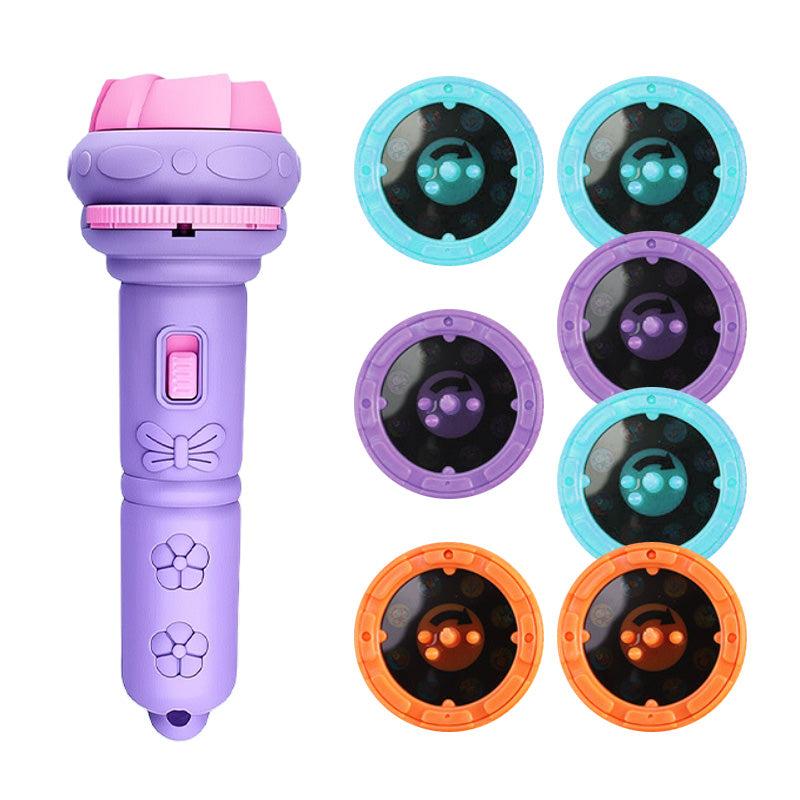📢 LIMITED TIME 60% OFF! ⏰ Early Education Projector Torch for Kids 🔦 Click, Project & Learn – A Pocket-Sized Nighttime Adventure ✨