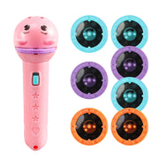 📢 LIMITED TIME 60% OFF! ⏰ Early Education Projector Torch for Kids 🔦 Click, Project & Learn – A Pocket-Sized Nighttime Adventure ✨