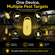 📢📢57% OFF !! ⏰Portable Ultrasonic Pest Repeller with Hanging Hook for Car